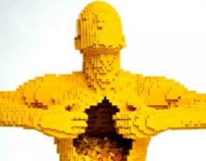 Dzieła sztuki z klocków Lego