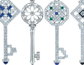 Diamentowe klucze Tiffany