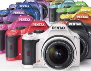 Kolorowe Pentax K-x DSLR