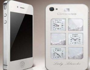 iPhone w diamentach