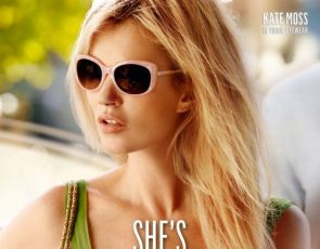 Kate Moss twarzą najnowszej kolekcji Vogue Eyewear