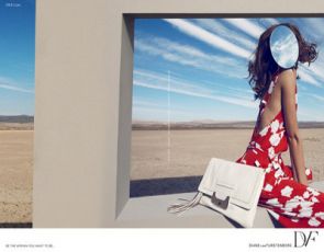 Modelki bez twarzy u Diane Von Furstenberg