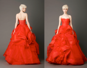 Czerwona Vera Wang