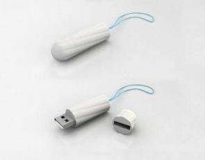 USB inspirowane... menstruacją