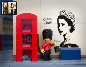 Lego Banksy