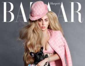 Lady Gaga w Harper