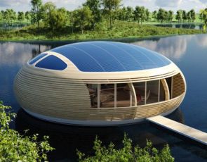 Trendy w architekturze: dom na wodzie