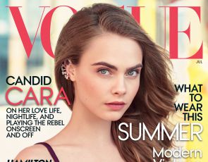 Cara Delevigne na okładce Vogue
