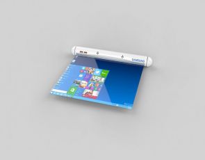 Modne gadżety: Zwijany tablet