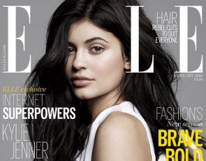 Kylie Jenner na okładce Elle UK