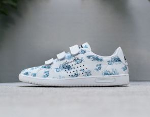 Sneakersy w romantycznym stylu
