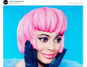 Pierwsza okładka Kylie Jenner w PAPER