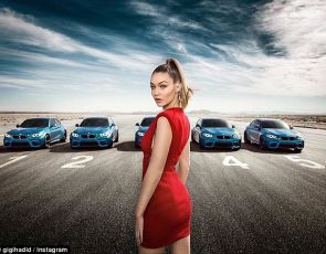 Gigi Hadid gwiazdą BMW