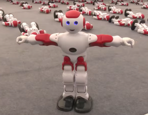 Rekordowy taniec robotów