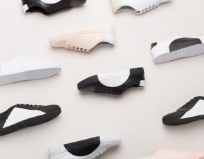 Sneakersy w stylu Bauhaus