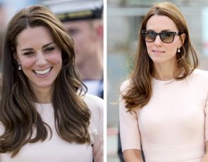 Kate Middleton w różu