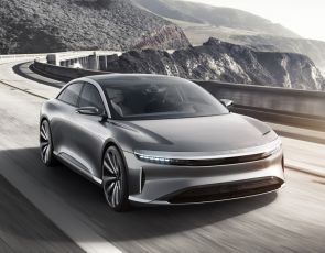 Lucid Air na ulicach San Francisco
