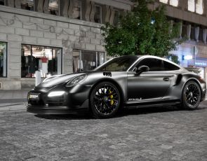 Porsche 911 Turbo S Dark Knight
