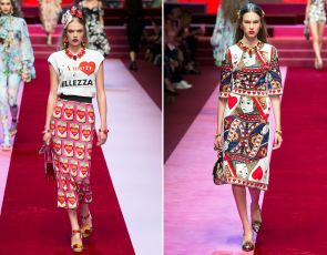 Moda wiosna – lato 2018: Dolce & Gabbana
