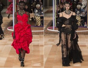 Moda wiosna – lato 2018: Alexander McQueen