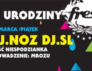 Trzecie urodziny klubu The Fresh!