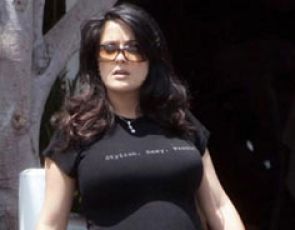Salma Hayek w ciąży